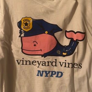 Rare short sleeve NYPD Vineyard Vines shirt